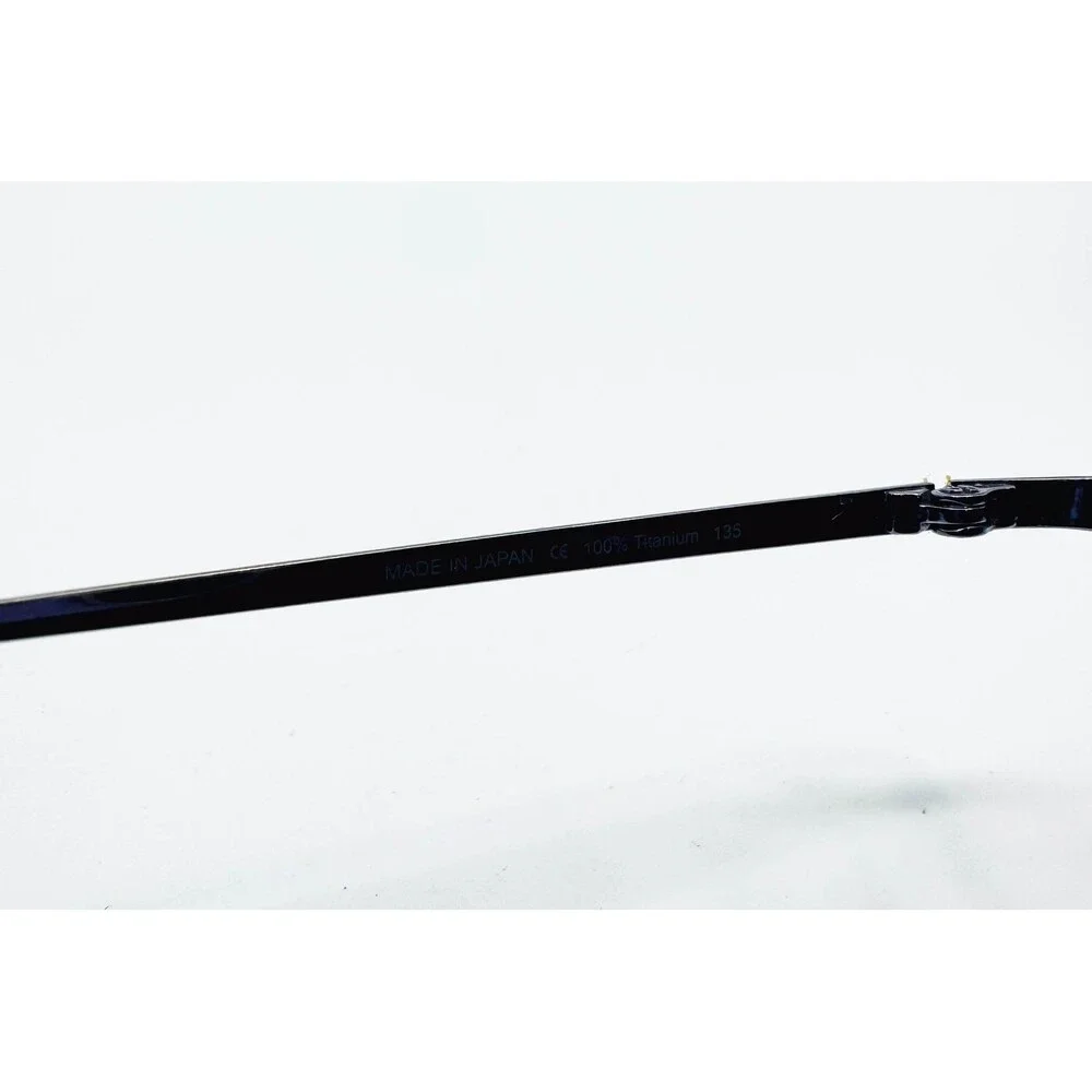 Calvin Klein Collection Eyeglasses Womens Blue Titanium 951 582 135
